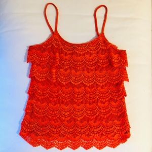 Umgee crochet top (small)